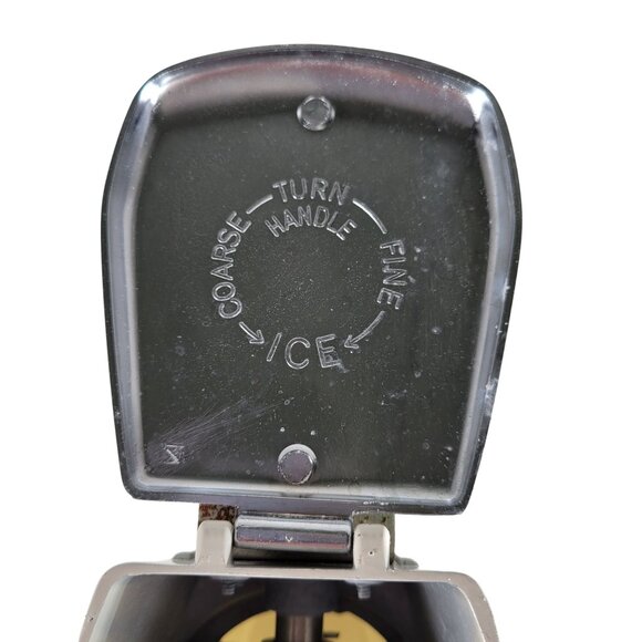 Vtg MCM c1950s Swing-A-Way 1809 Hand Crank Wall Mount Ice Crusher White Model 50 - Picture 7 of 14